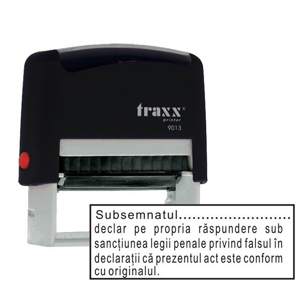 Stampila Dreptunchiulara Traxx 9013