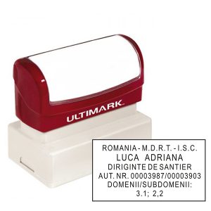 Stampila Dreptunghiulara Ultimark 23 – UM23